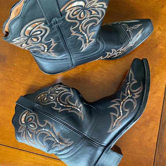 Authentic genuine leather cowgirl boots - Picture 7 of 12